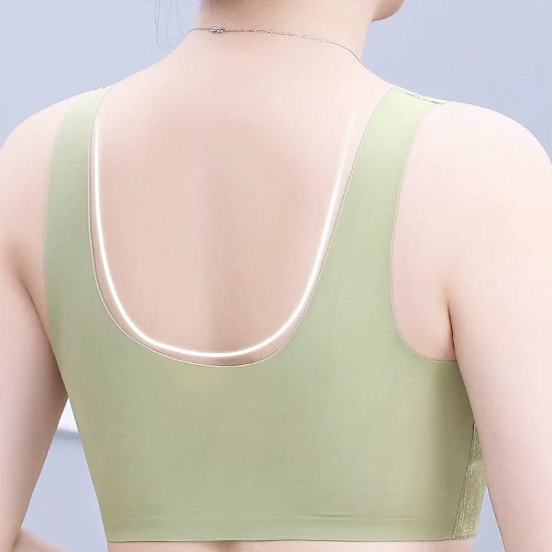 Soutien-gorge sans couture avec fermeture sur le devant pour femme