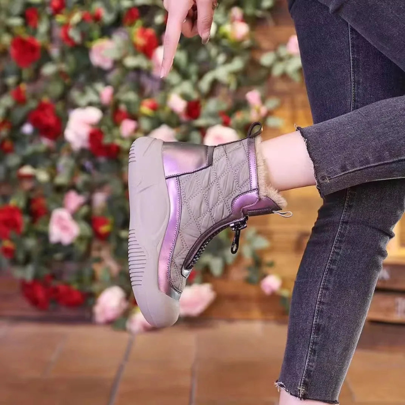 Bottes d'hiver imperméables et confortables pour femmes