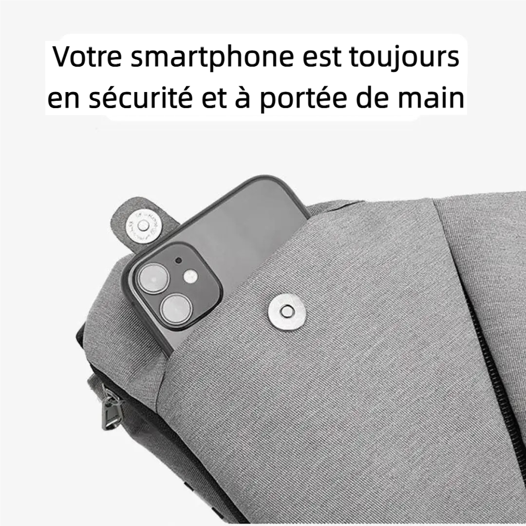 Sac bandoulière anti-vol
