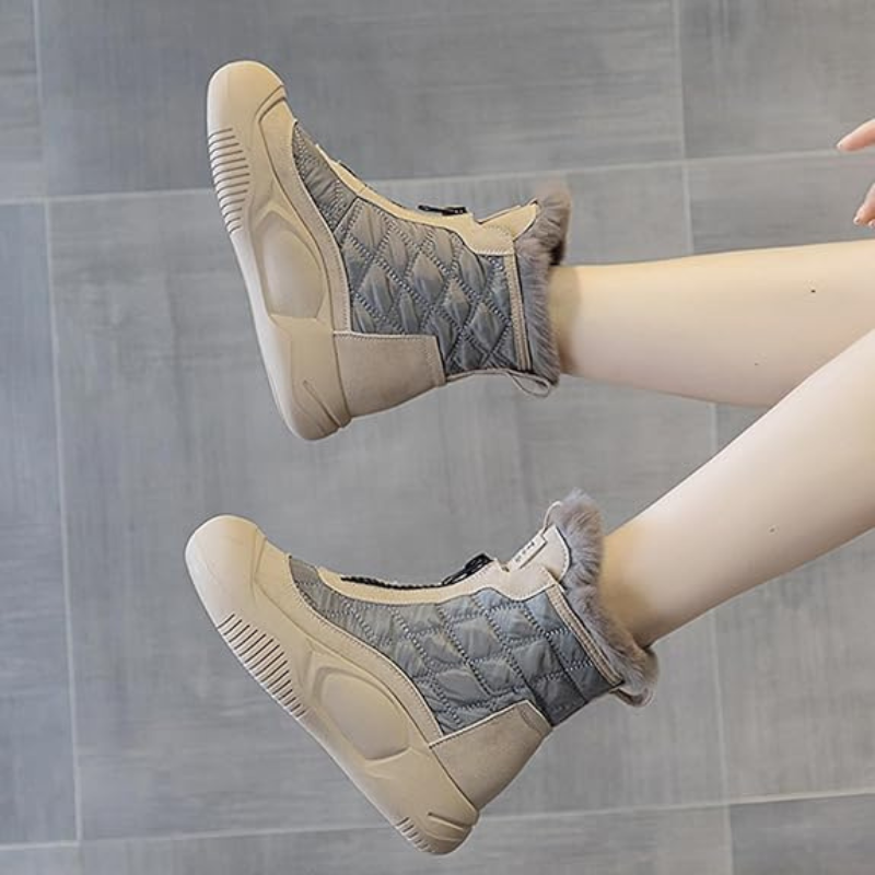 Bottes d'hiver imperméables et confortables pour femmes