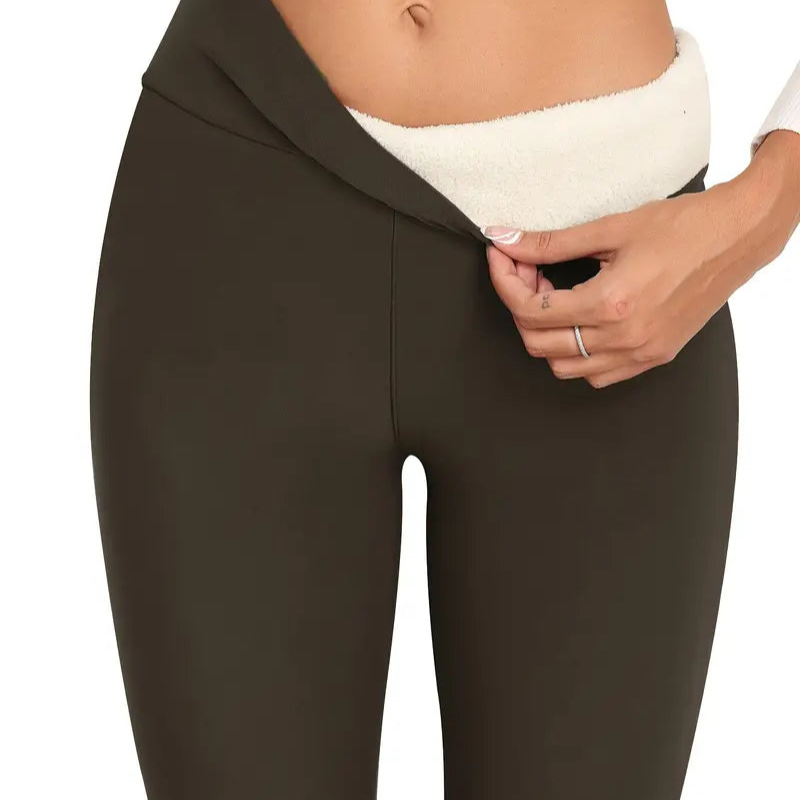 Legging Thermique Doublé Polaire