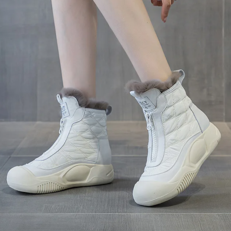 Bottes d'hiver imperméables et confortables pour femmes