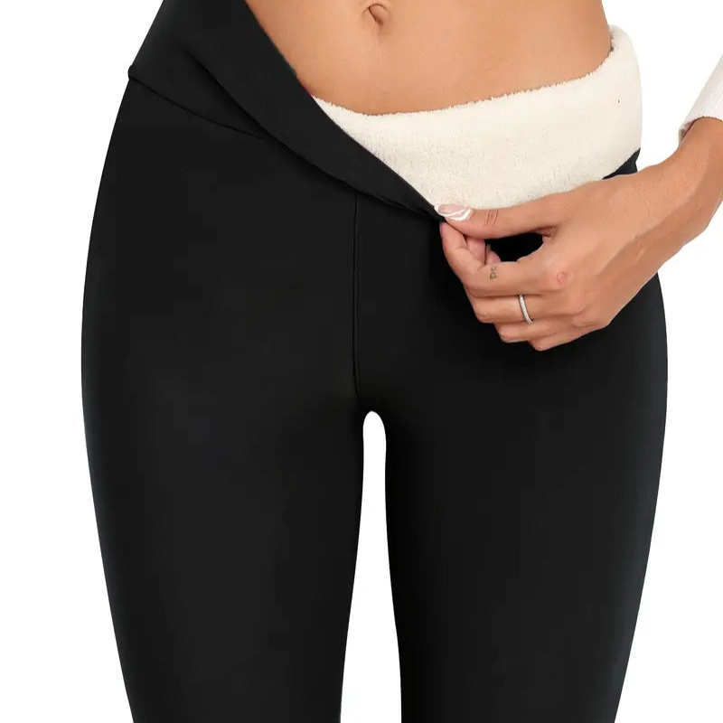 Legging Thermique Doublé Polaire