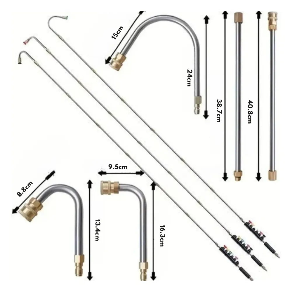 Nettoyeur de gouttière haute-pression - SkyFlow HF20