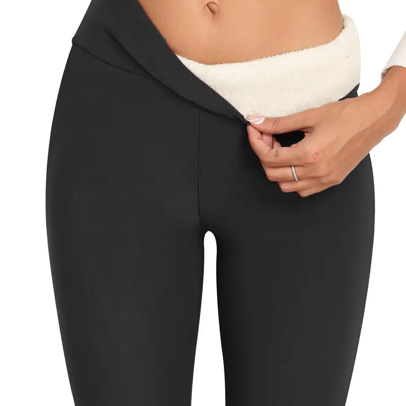 Legging Thermique Doublé Polaire