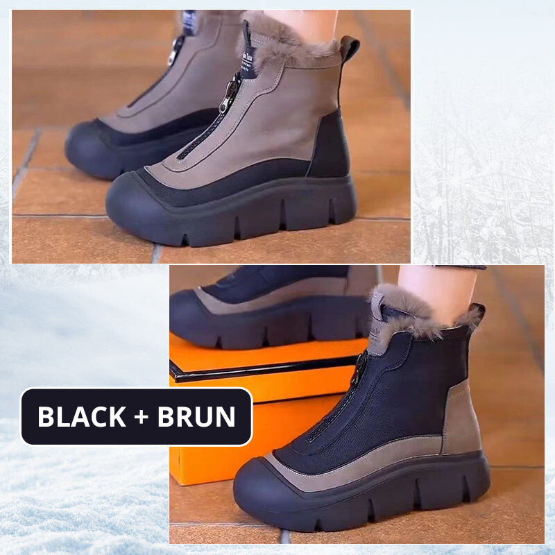 Bottes d'hiver imperméables et confortables pour femmes