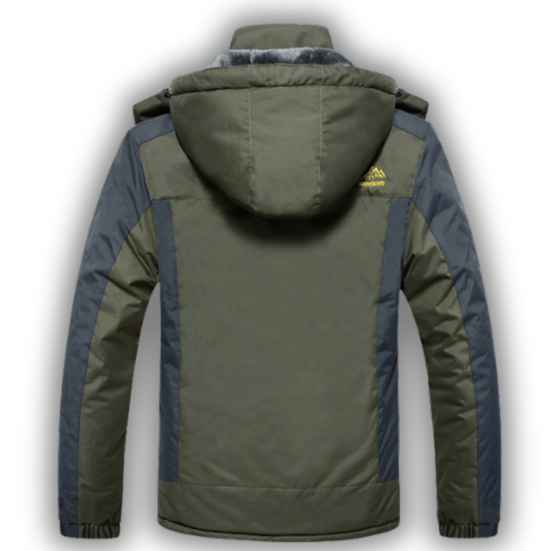 Veste imperméable à doublure polaire – coupe-vent - capuche ajustable