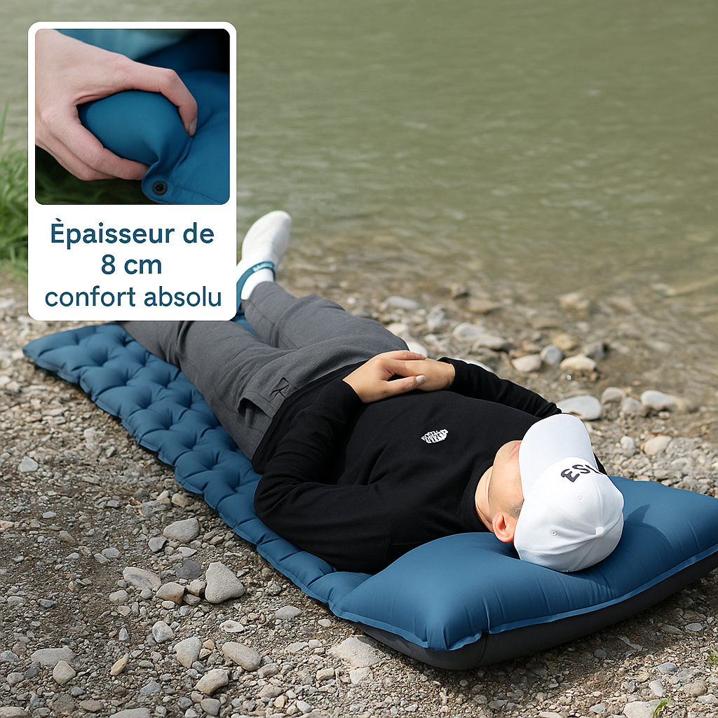 Matelas Gonflable – Confort Nomade Réinventé