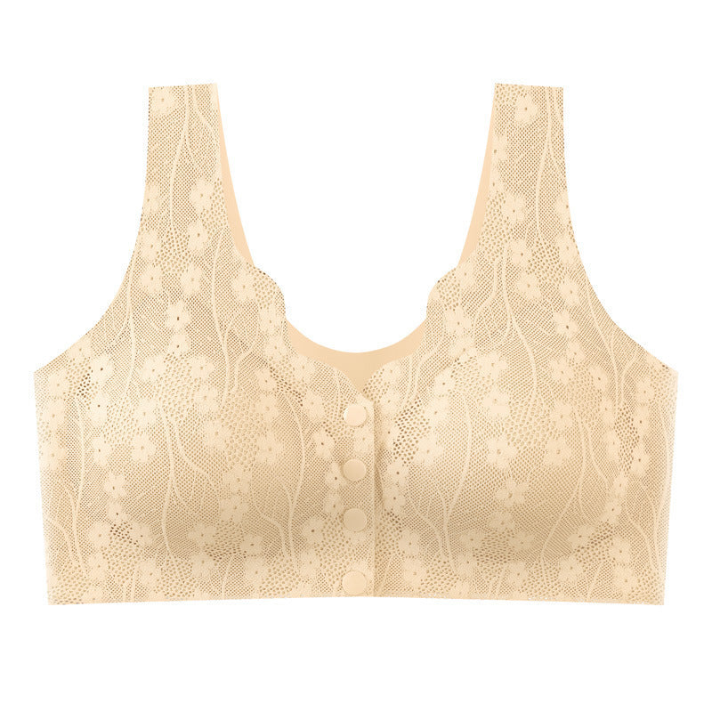 Soutien-gorge sans couture avec fermeture sur le devant pour femme