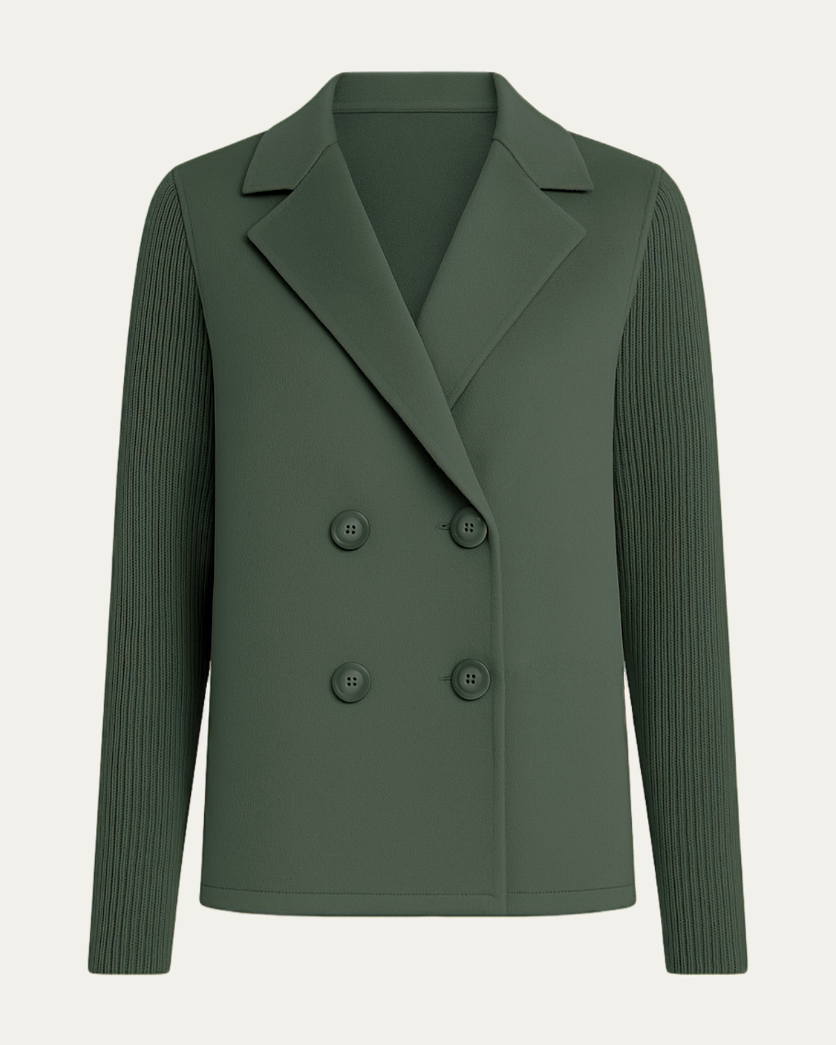 Mitou™ – Blazer élégant à manches tricotées