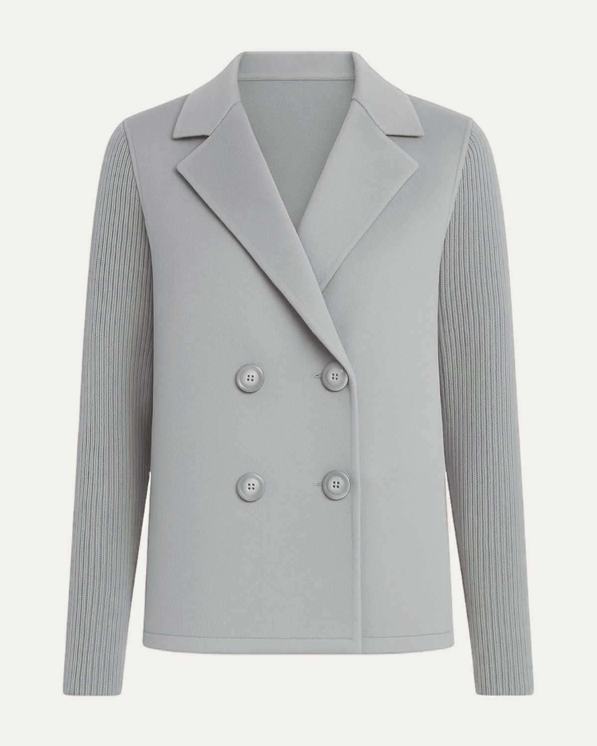 Mitou™ – Blazer élégant à manches tricotées