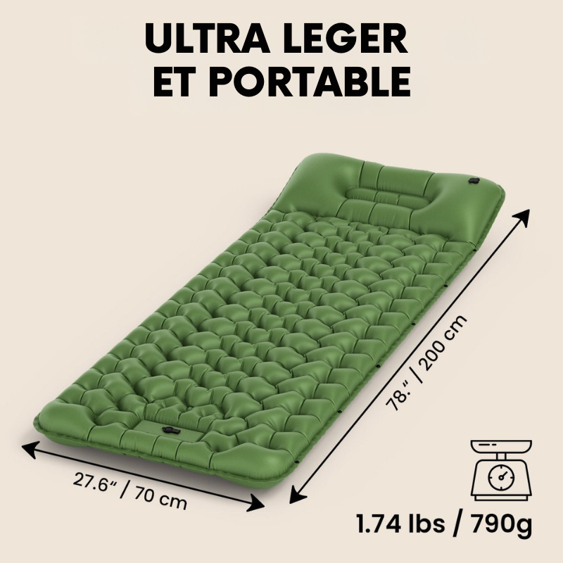 Matelas Gonflable – Confort Nomade Réinventé