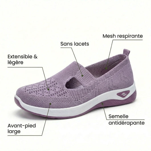CloudStep™ – Baskets à Confort Orthopédique pour Femme
