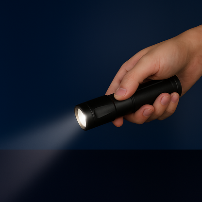 LuminoX – Lampe torche à zoom télescopique
