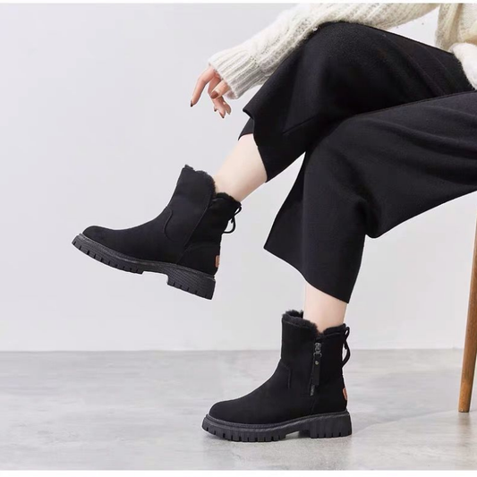 NordÉlégance™ – Bottes d’hiver fourrées et imperméables pour femme