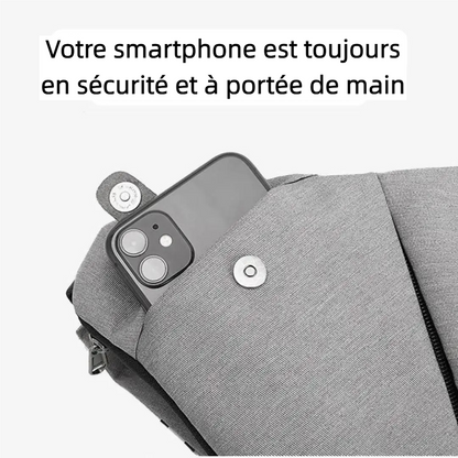Sac bandoulière anti-vol