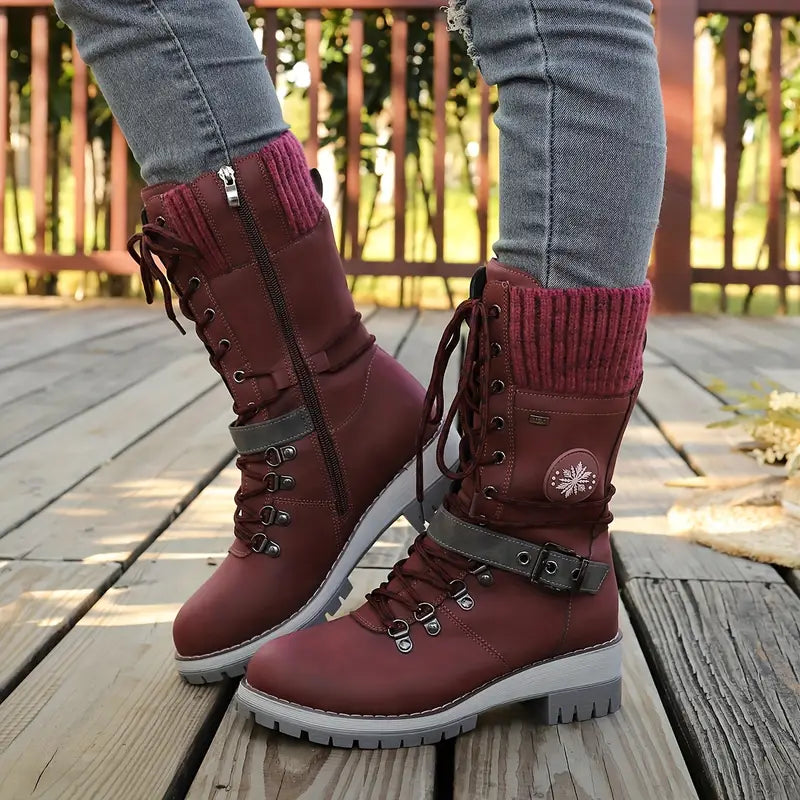 Lunéa™ – Bottes d’hiver femme : chaleur, confort et élégance nordique