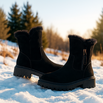 NordÉlégance™ – Bottes d’hiver fourrées et imperméables pour femme
