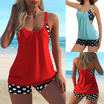 BELLAZIA™ – Maillot de Bain 2 Pièces Taille Haute pour Femme
