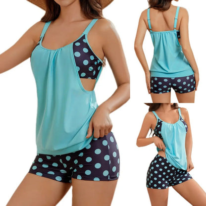 BELLAZIA™ – Maillot de Bain 2 Pièces Taille Haute pour Femme