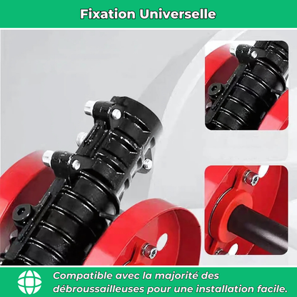 G700PRO™ – Roue de désherbage multifonctions pour débroussailleuse