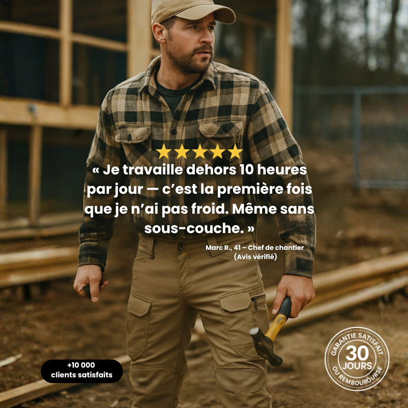 T70 PRO | Le pantalon cargo d'hiver indestructible