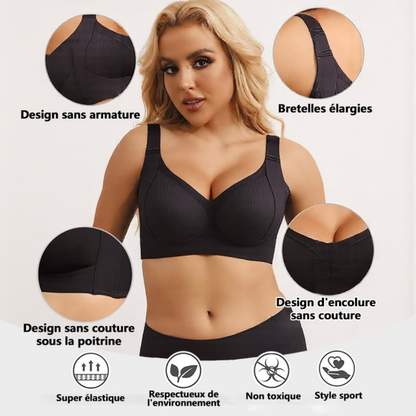 BelleAllure™ – Soutien-gorge sans armatures, confort & maintien tout-jour