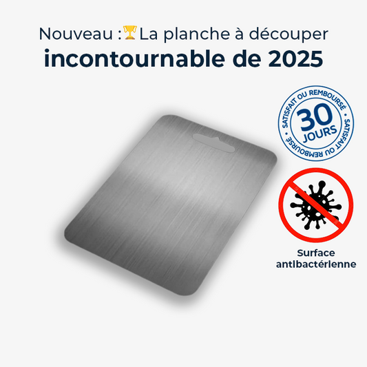 MIR0TECH™ – Planche à découper en titane
