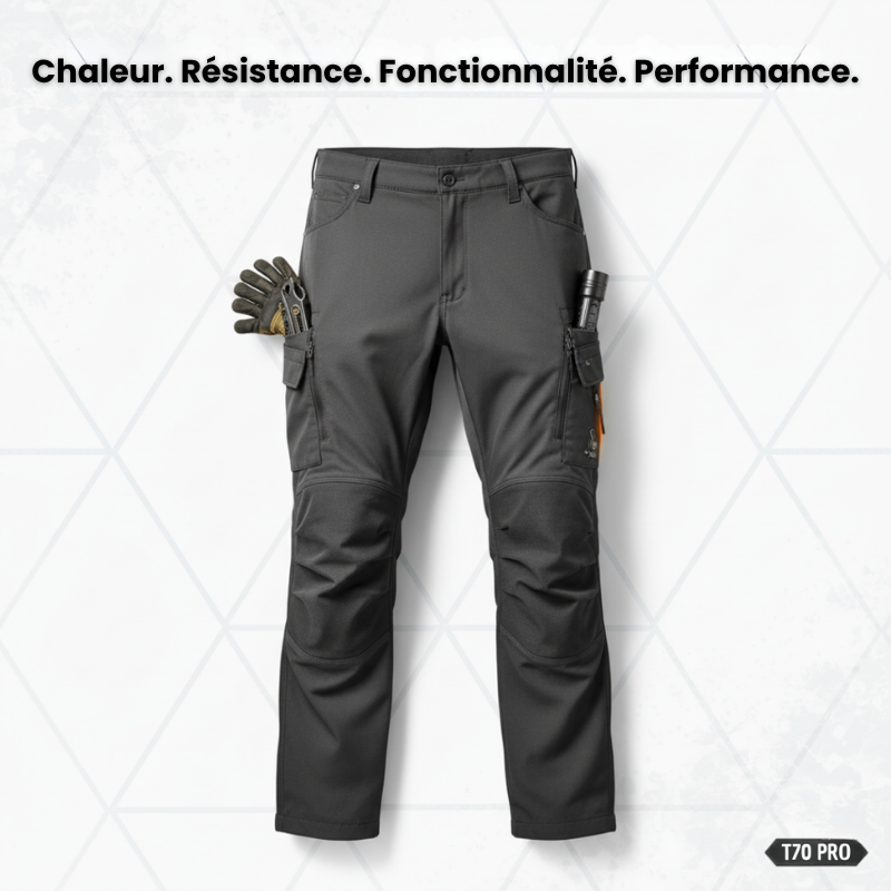 T70 PRO | Le pantalon cargo d'hiver indestructible