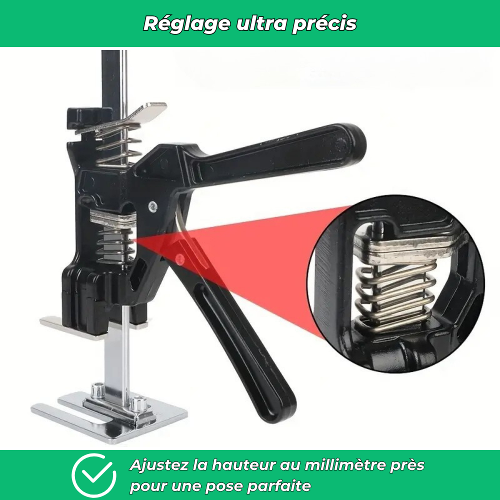Cric manuel multifonction pour pose & levage facile