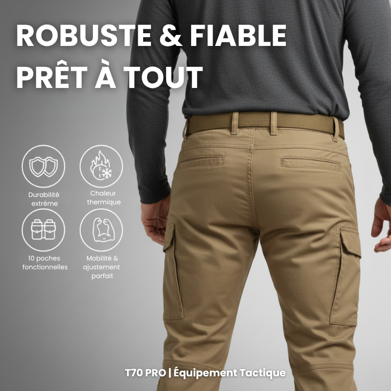 T70 PRO | Le pantalon cargo d'hiver indestructible