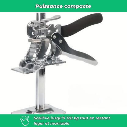 Cric manuel multifonction pour pose & levage facile