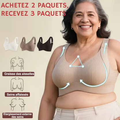 BelleAllure™ – Soutien-gorge sans armatures, confort & maintien tout-jour