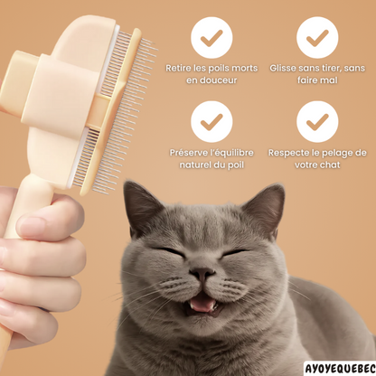 SmartBrush™ – Brosse anti-poils morts