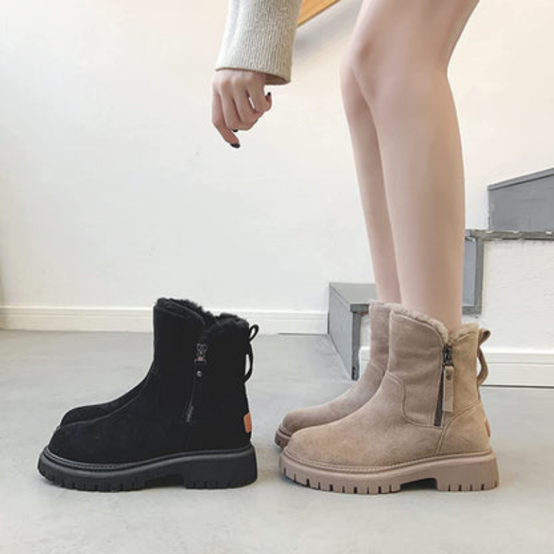 NordÉlégance™ – Bottes d’hiver fourrées et imperméables pour femme