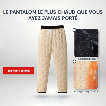 Pantalon Polaire Thermique et Imperméable UNISEXE