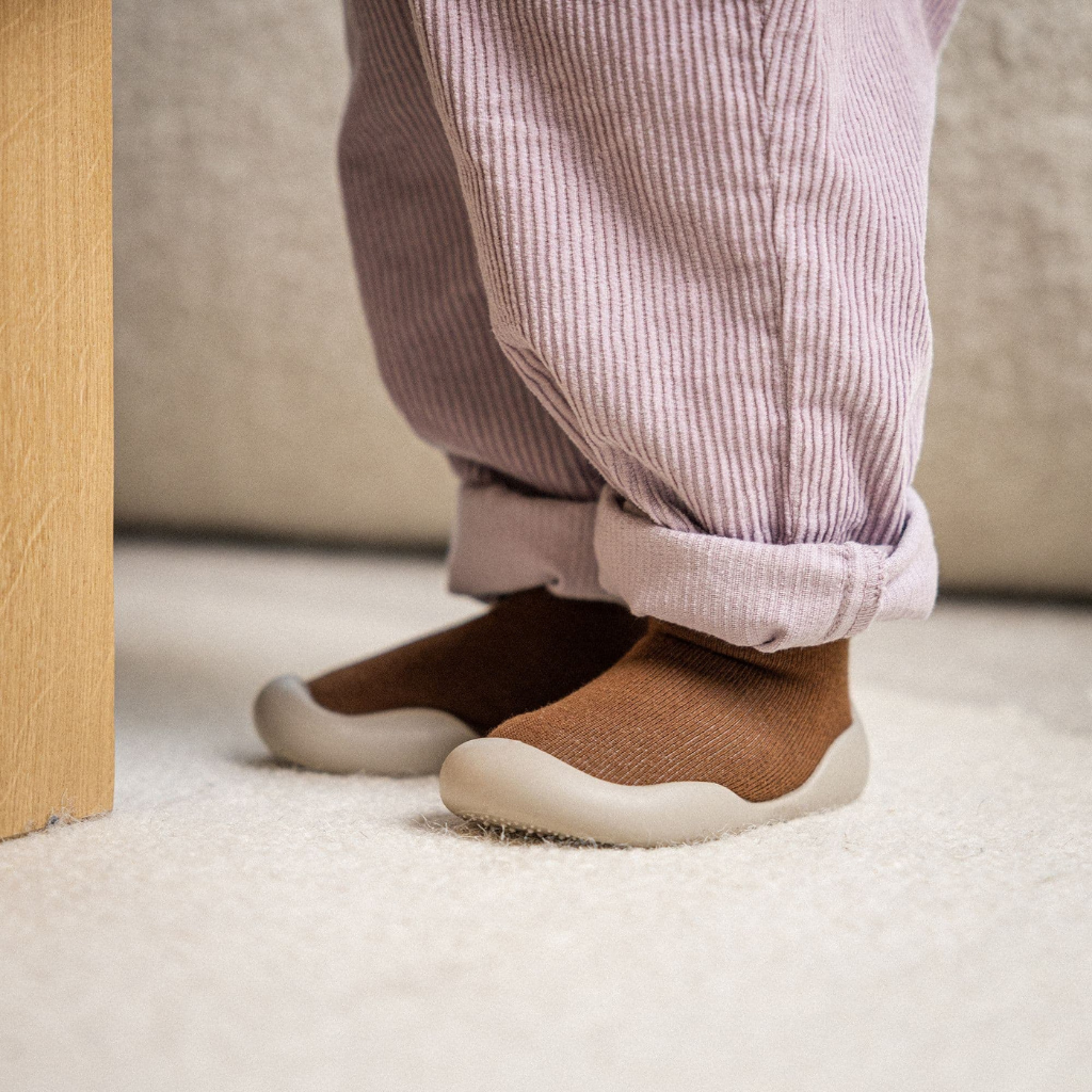 PremiPas™ – Chaussons-sneakers bébé antidérapants