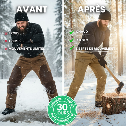 T70 PRO | Le pantalon cargo d'hiver indestructible