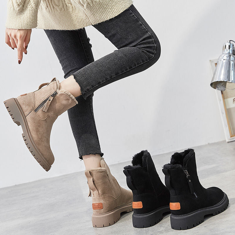 NordÉlégance™ – Bottes d’hiver fourrées et imperméables pour femme
