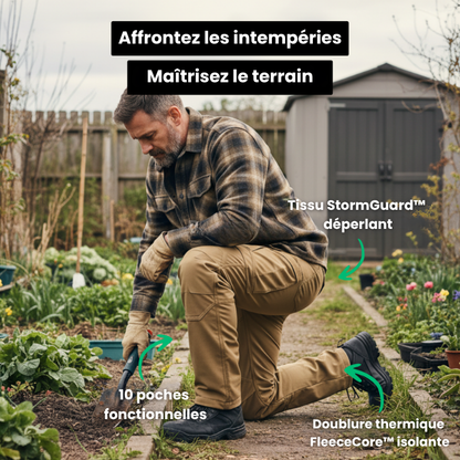 T70 PRO | Le pantalon cargo d'hiver indestructible