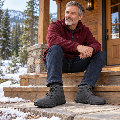 NATURVA™ – Bottines d’hiver souples et doublées – UNISEXE.