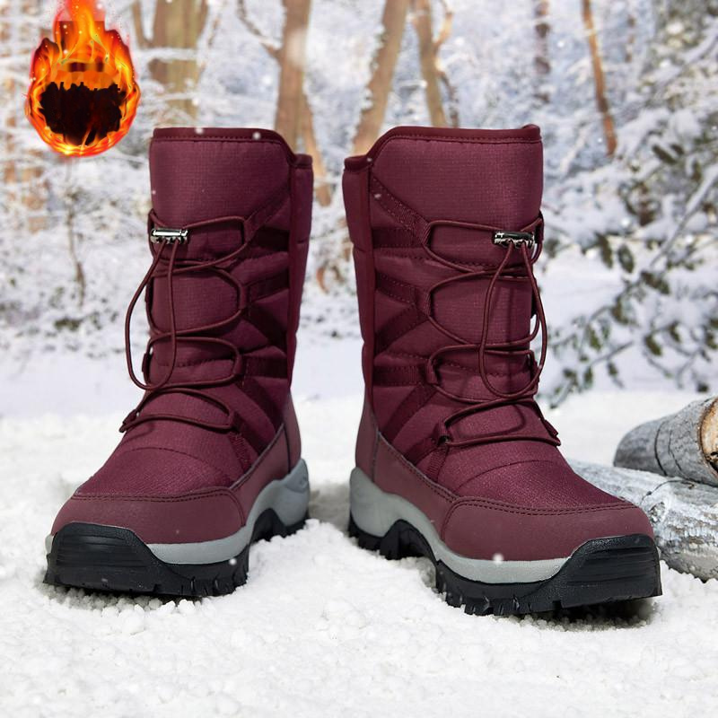 NordFibre™ – Bottes d’hiver imperméables et antidérapantes UNISEXE