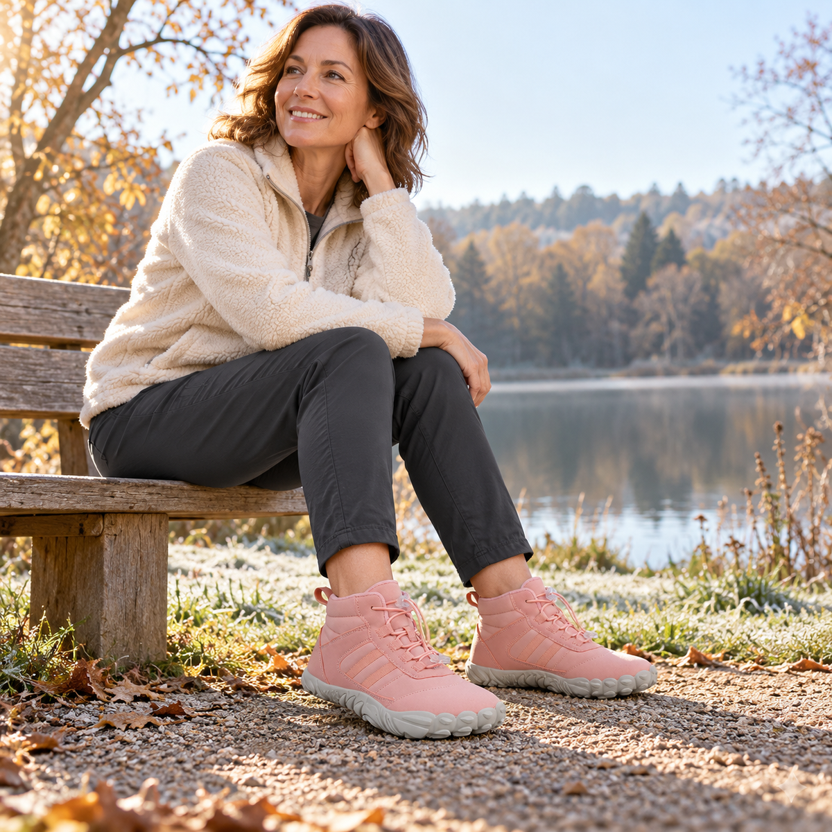 NATURVA™ – Bottines d’hiver souples et doublées – UNISEXE.