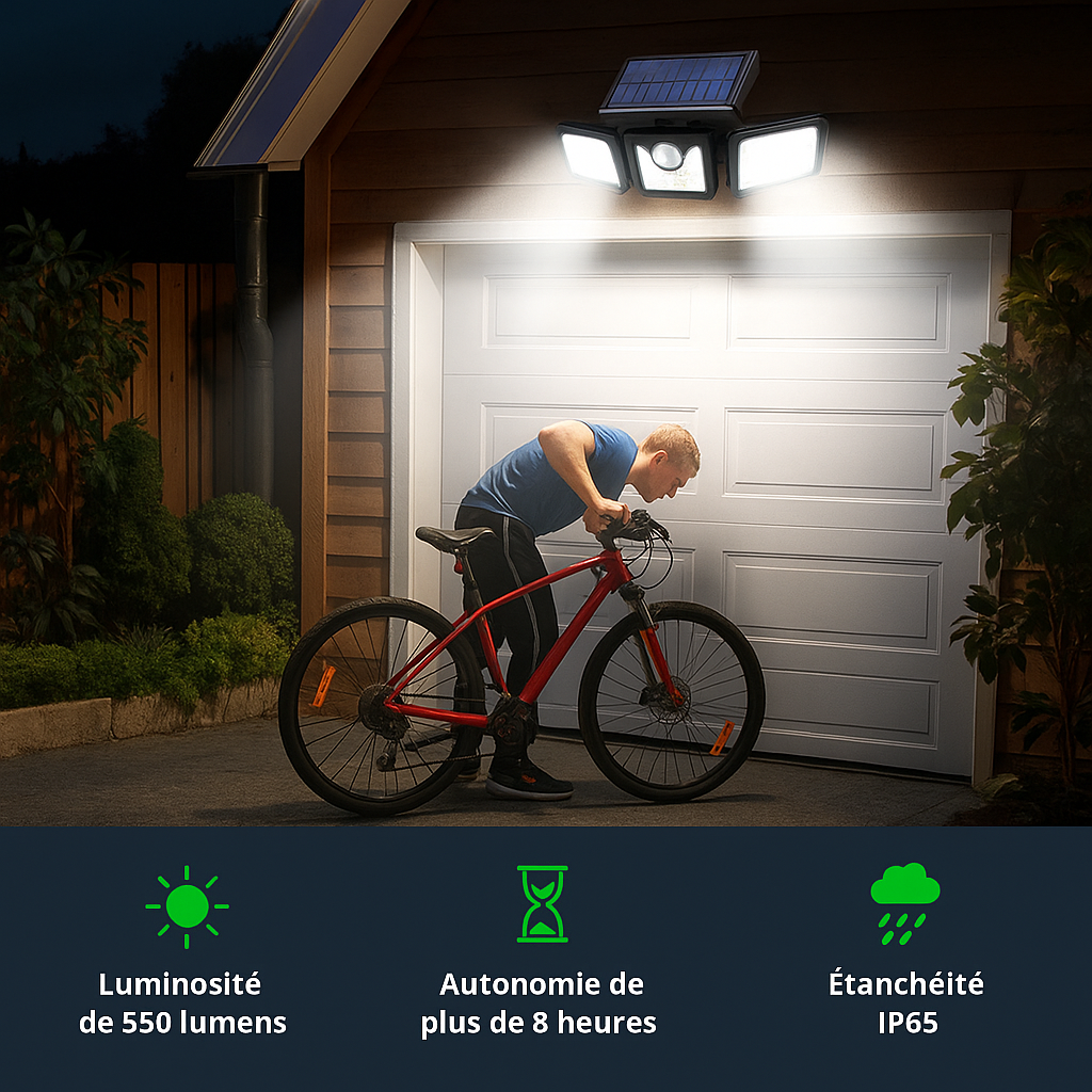 Lampe Solaire de Sécurité