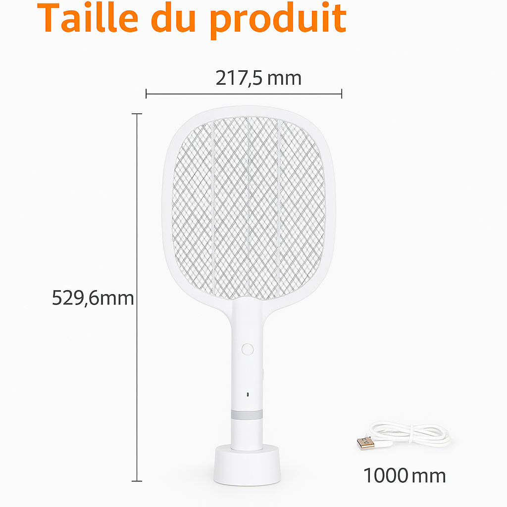 Raquette Anti‑Moustiques JR10