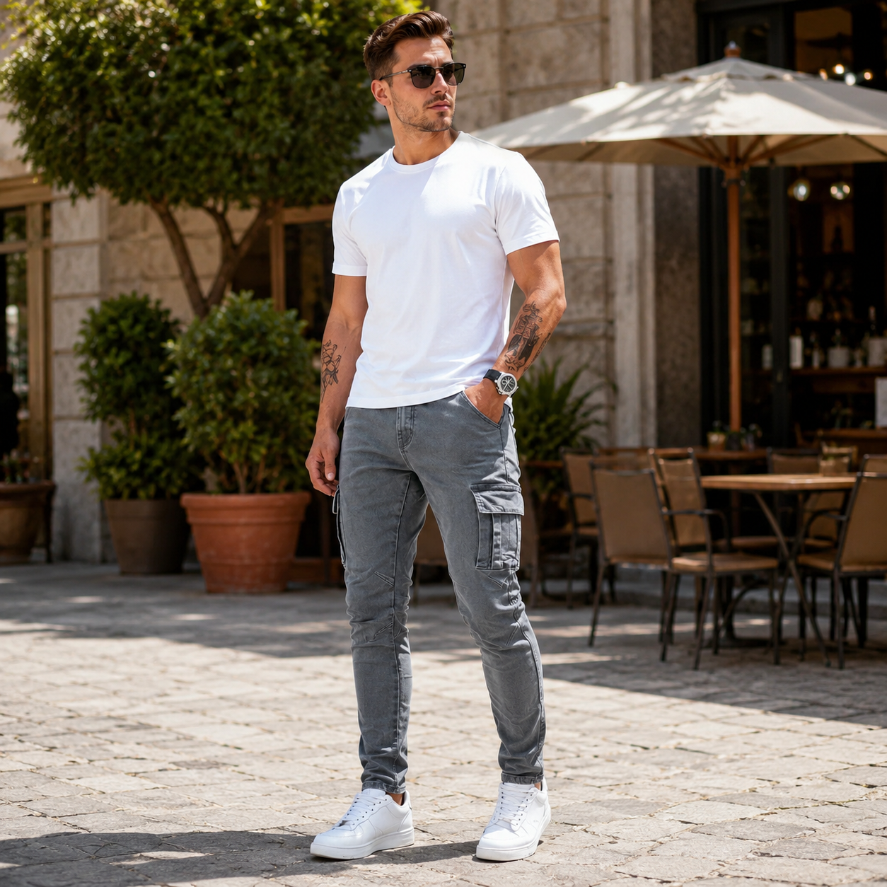 URBANCARGO™ – Jean Cargo Moderne Homme