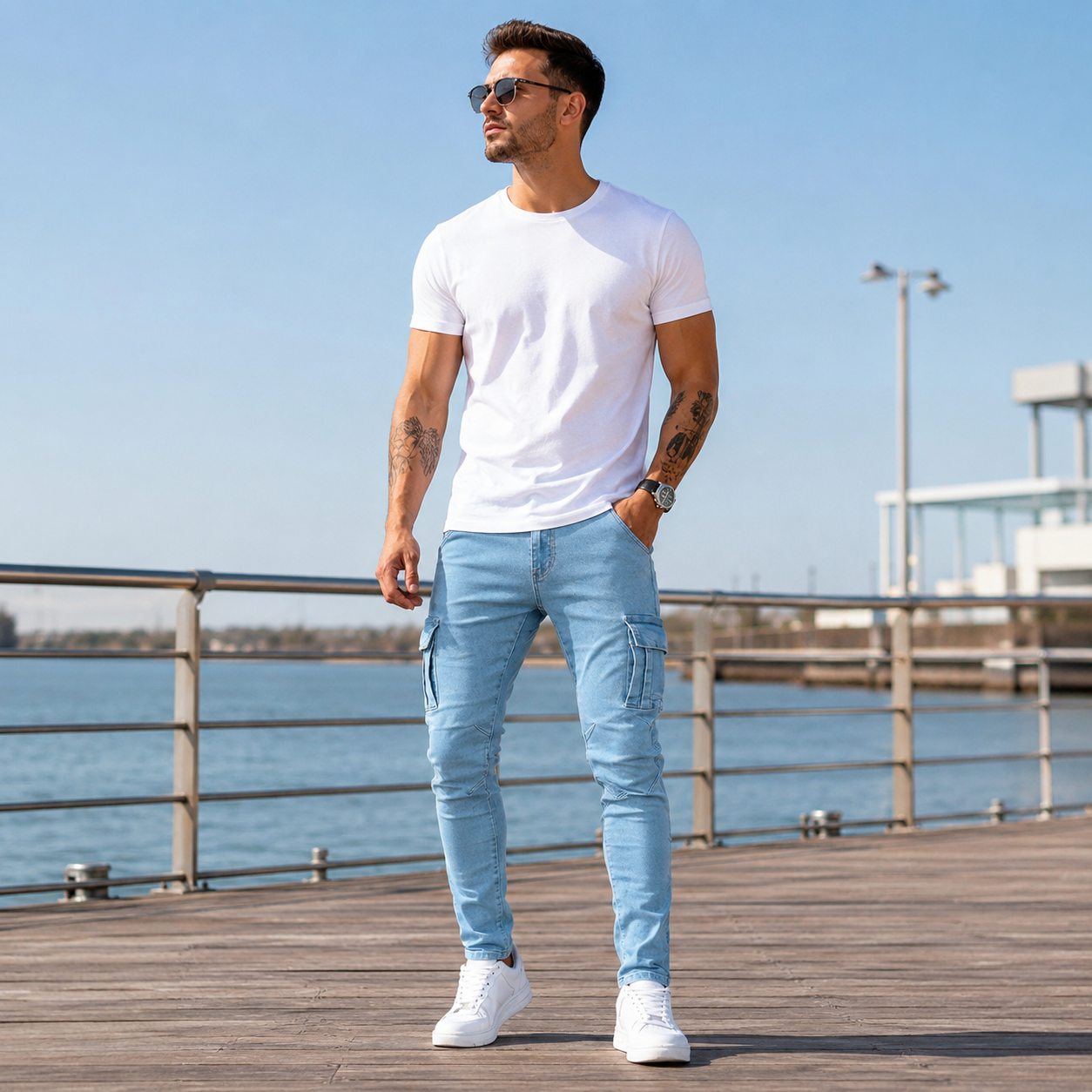 URBANCARGO™ – Jean Cargo Moderne Homme