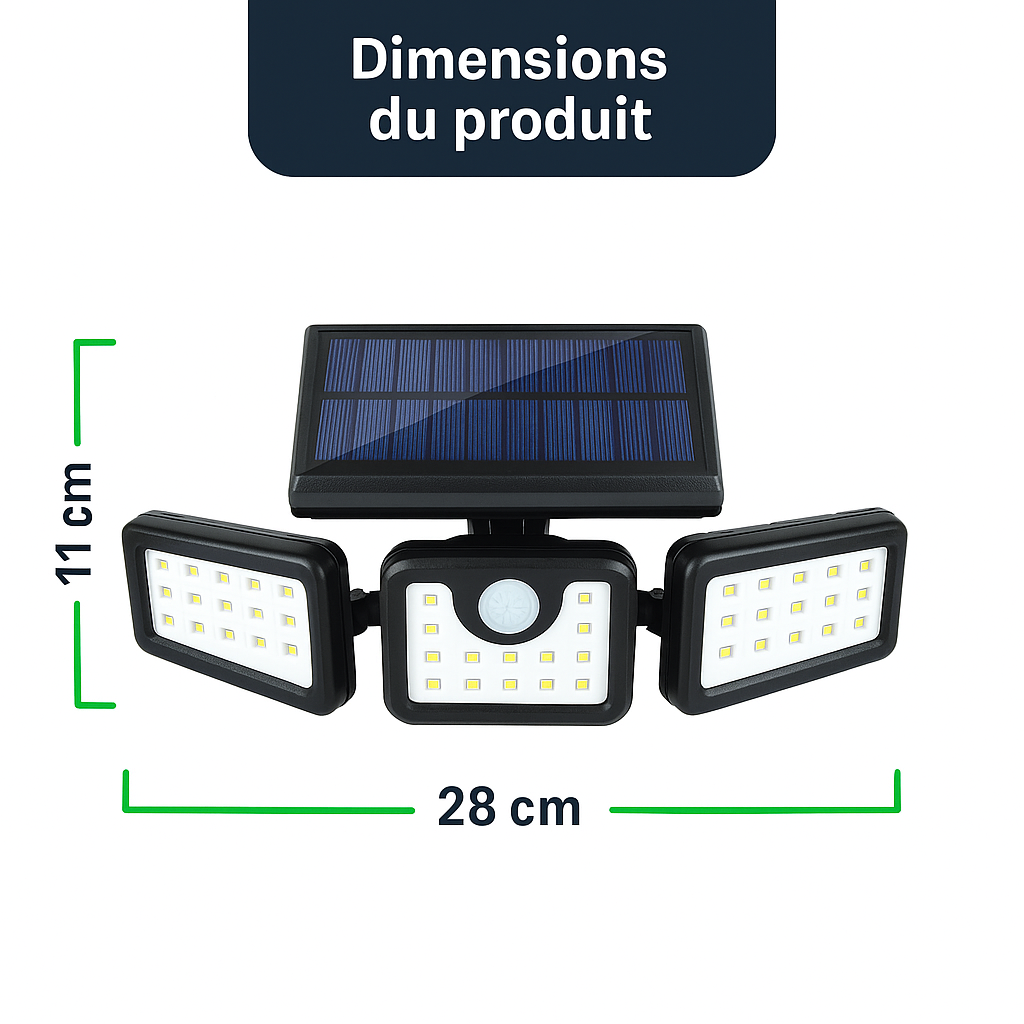 Lampe Solaire de Sécurité