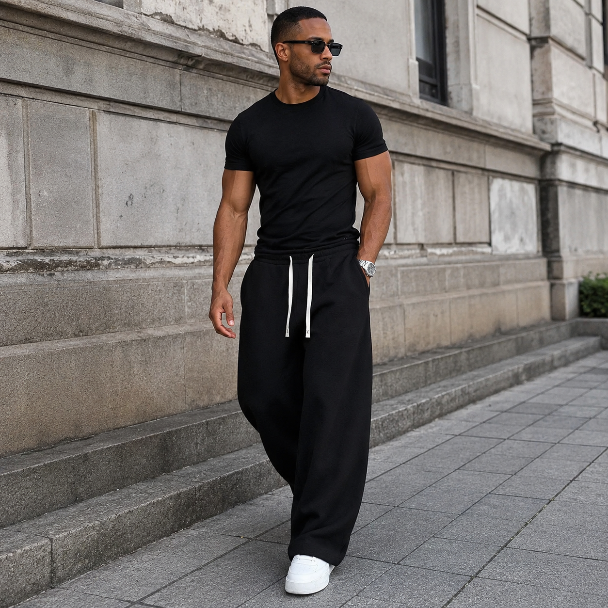 RELAXFIT™ – Pantalon Décontracté Coupe Ample à Cordon
