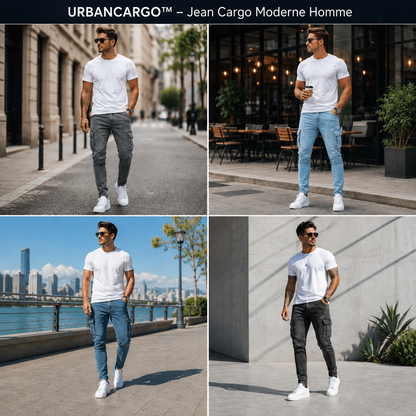 URBANCARGO™ – Jean Cargo Moderne Homme